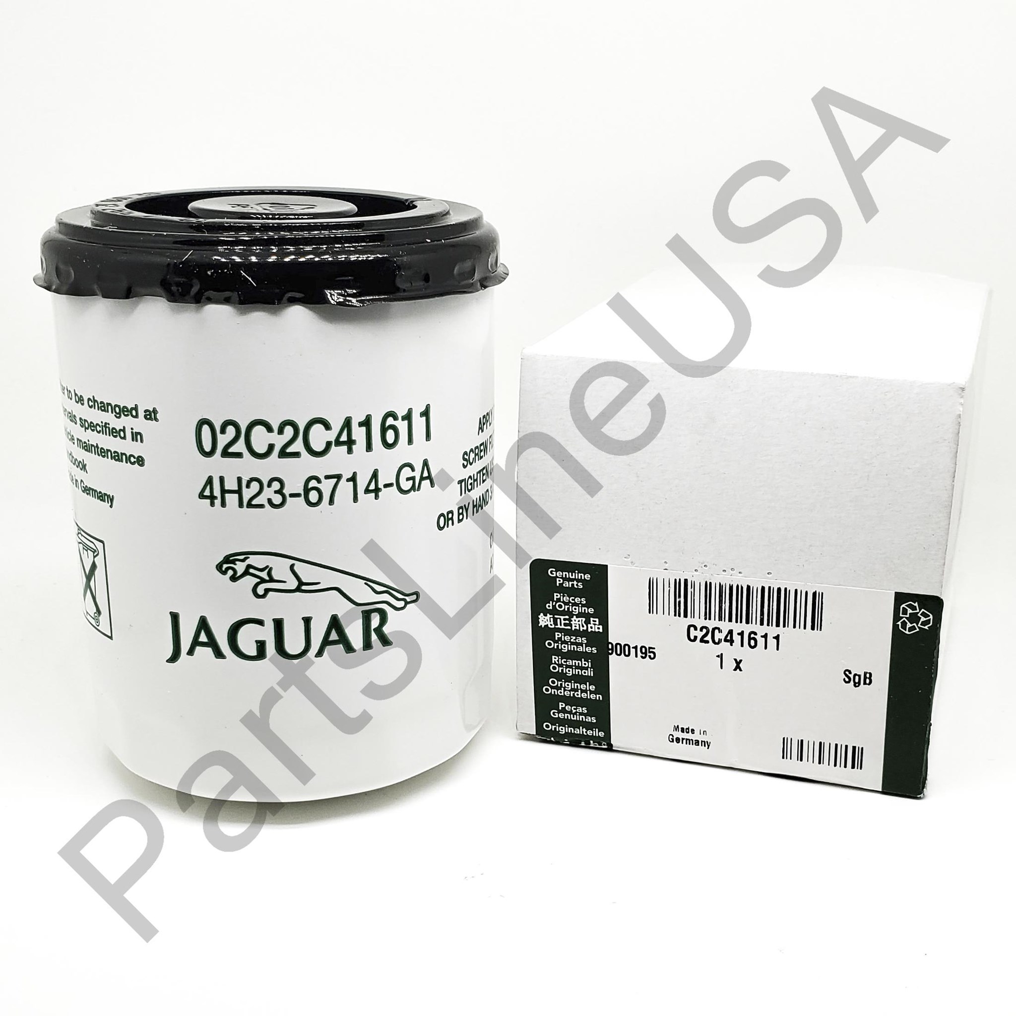 Picture of Genuine Jaguar 4.2 V8 Engine Oil Filter Element C2C41611 C2N3587